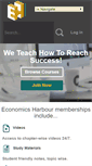 Mobile Screenshot of economicsharbour.com